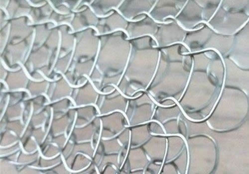 Treillis métallique tricoté en fil rond