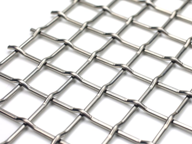 stainless crimped mesh